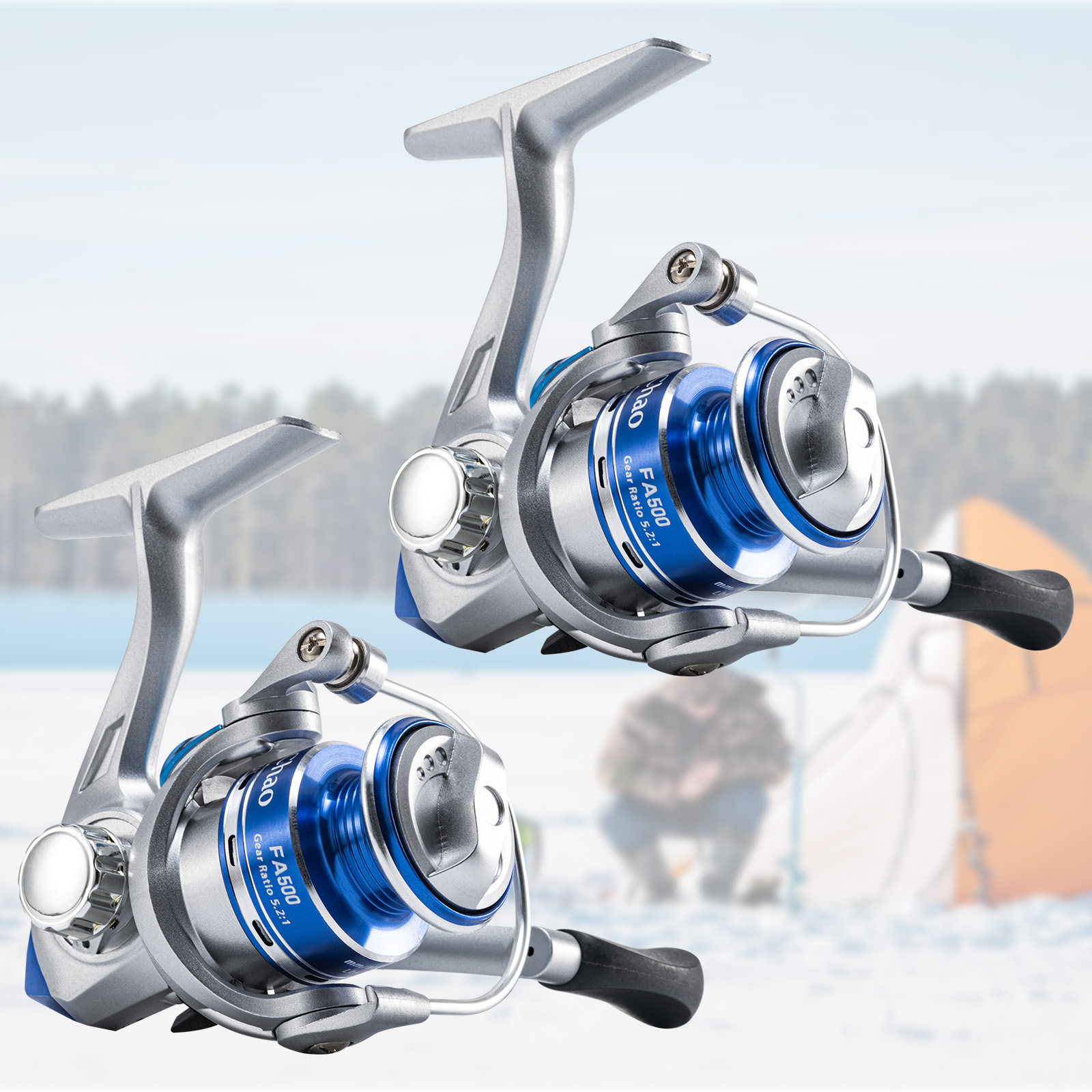 Ice Fishing Line - Goture Reel Pancing Es Baru, Perlengkapan