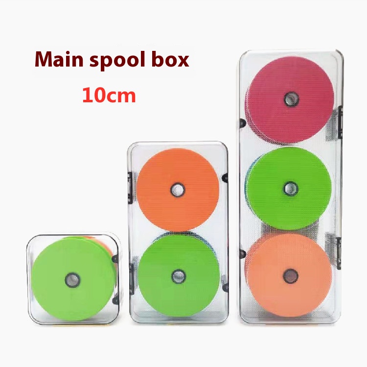 Fishing Line Box - Kumparan Penyimpanan Senar Pancing Pelat Berliku