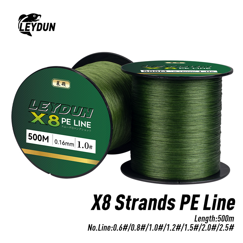 Copolymer Line - LEYDUN 500m Senar Pancing Mikro Baru