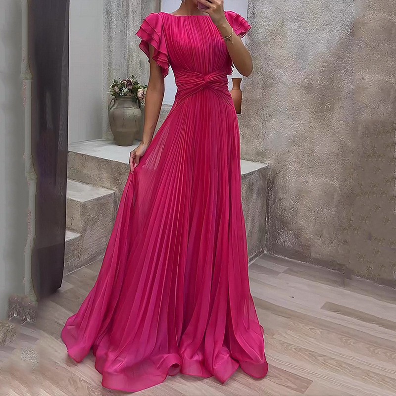 Tippet Line - Gaun Pesta Elegan untuk Tamu Pernikahan,