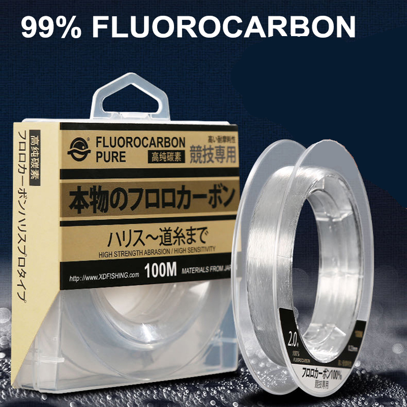 Fluorocarbon Line - 99% Senar Pancing Fluorokarbon 100M Senar
