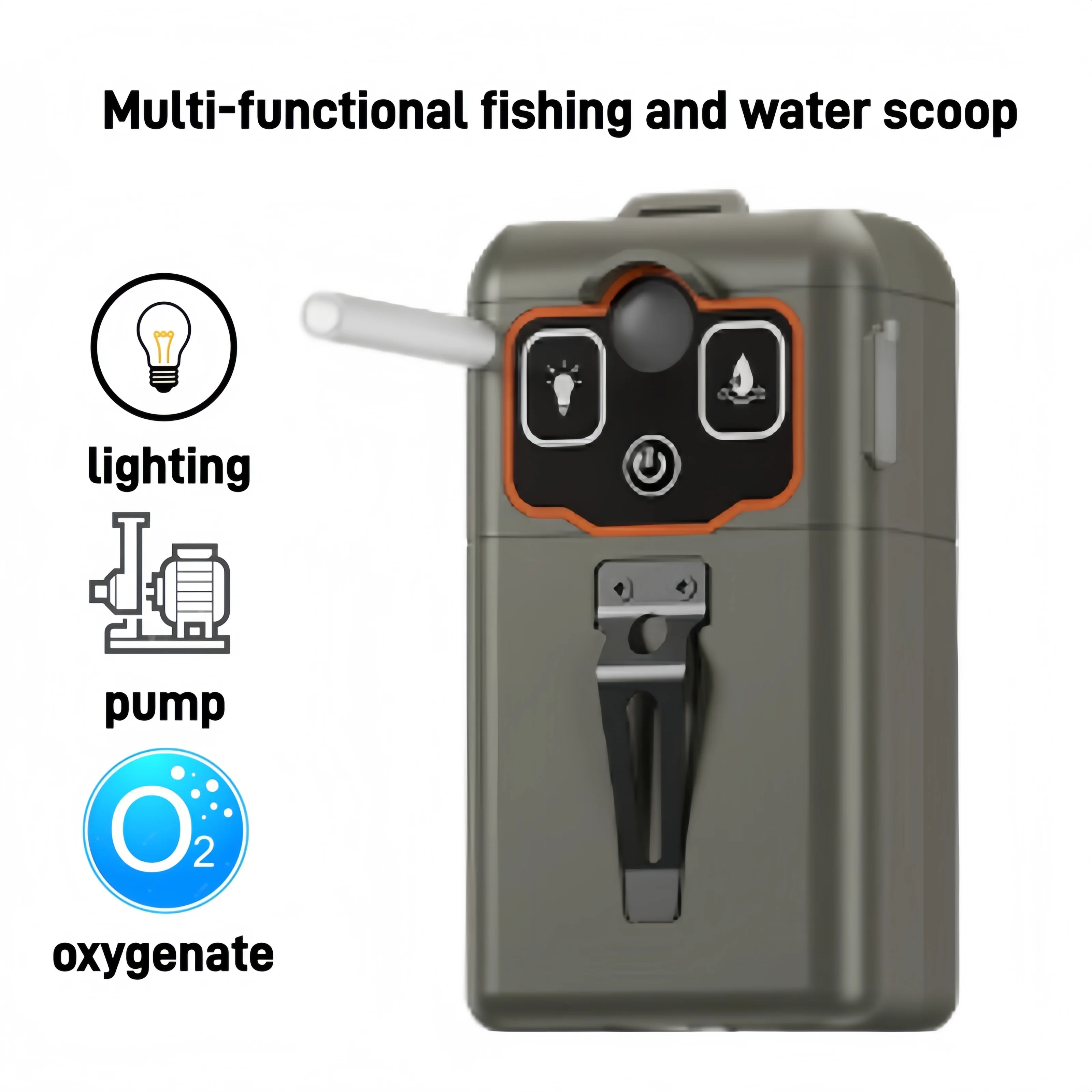 Fishing Line Dispenser - Pompa Transfer Air Listrik Portabel USB
