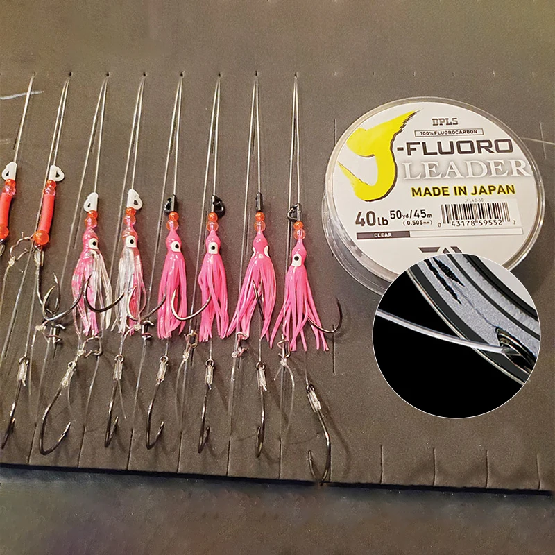 Senar pancing pemimpin fluorok - Fluorocarbon Line ulasan dan harga