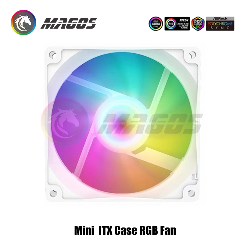 Casing Mini ITX Kipas ARGB 8Cm - Fly Line ulasan dan harga