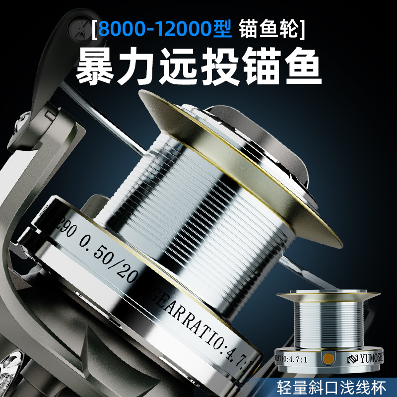 Reel Pancing Putar Logam Untuk - Ice Fishing Line ulasan dan harga