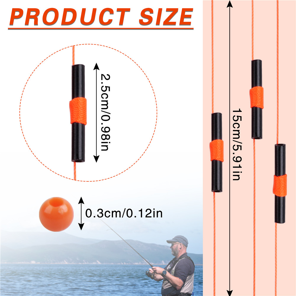 150 Buah Bobber Stops Slip Bob - Monofilament Line ulasan dan harga