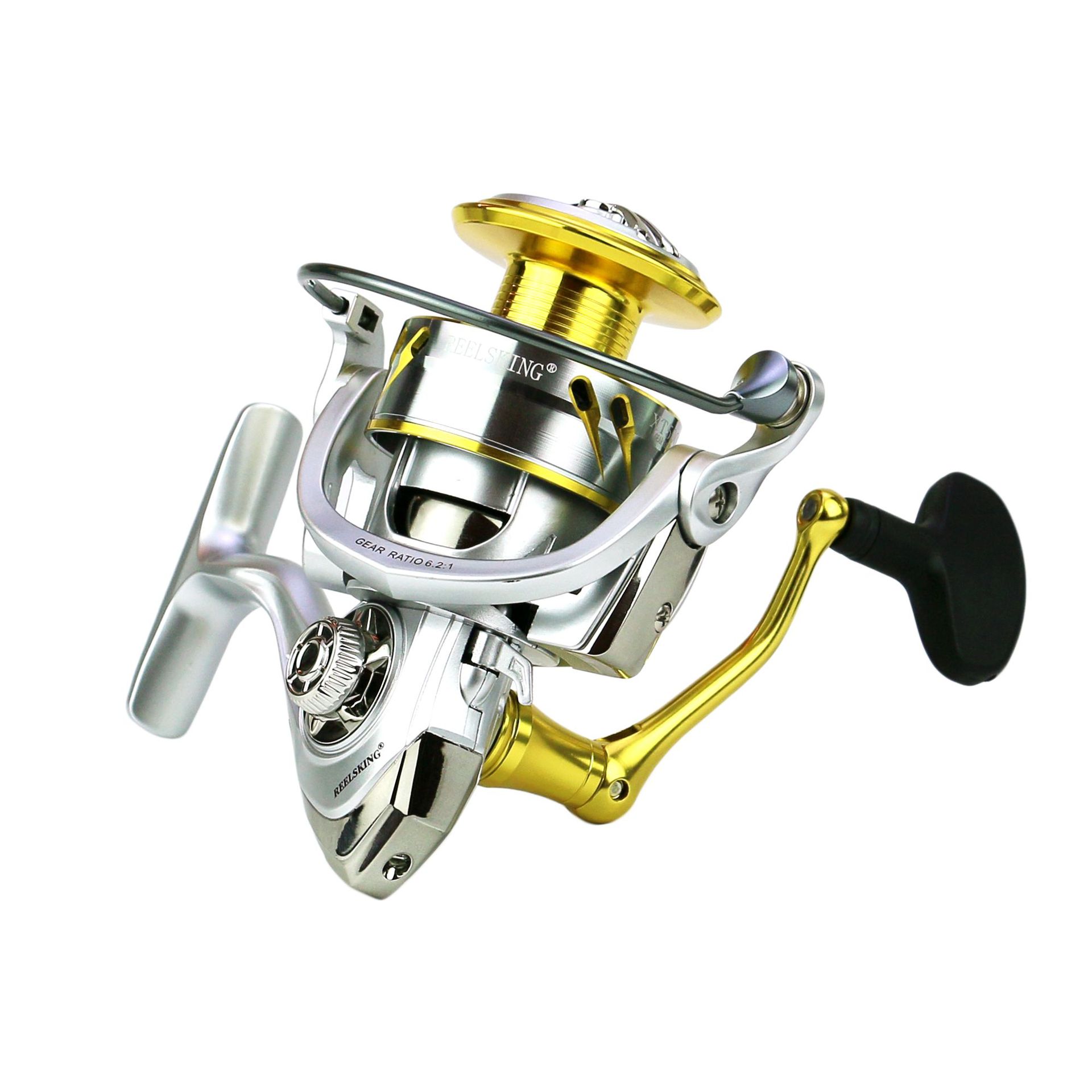 Reel Pancing Putar dengan Spoo - Ice Fishing Line ulasan dan harga