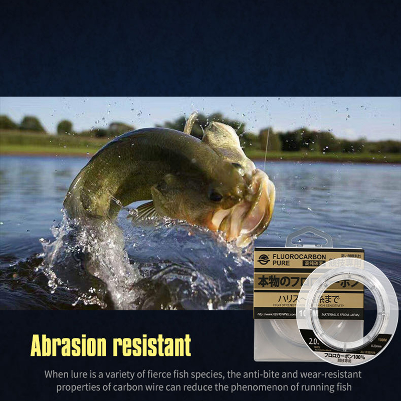 99% Senar Pancing Fluorokarbon - Fluorocarbon Line ulasan dan harga