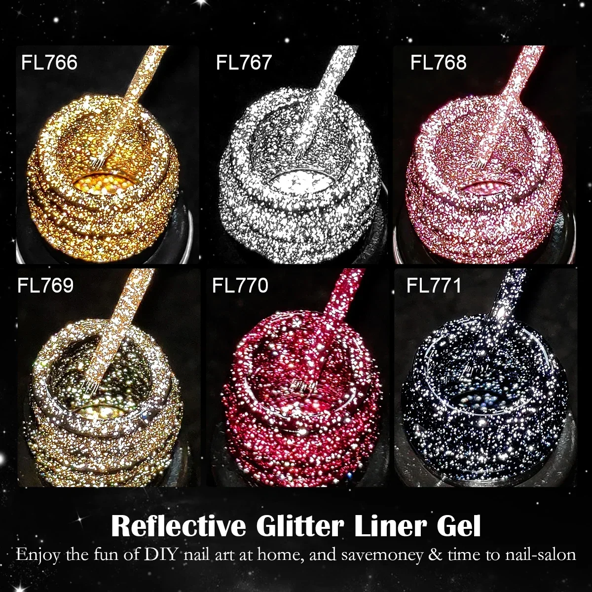 7/9/10/13pcs Set Cat Kuku Gel  - Copolymer Line ulasan dan harga
