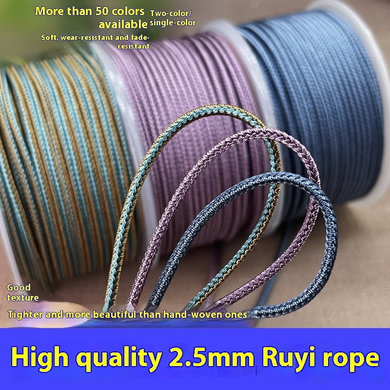 10M/Roll 2.5Mm Dua Warna Warna - Braided Line ulasan dan harga