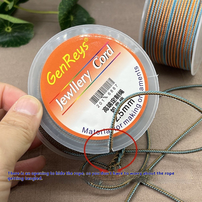 10M/Roll 2.5Mm Dua Warna Warna - Braided Line ulasan dan harga