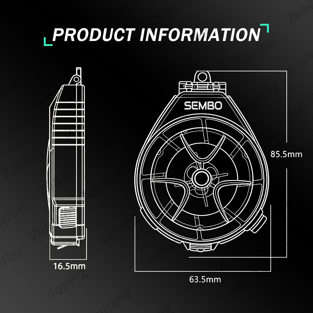 ZUKIBO Kotak Penyimpanan Senar - Fishing Line Winder ulasan dan harga