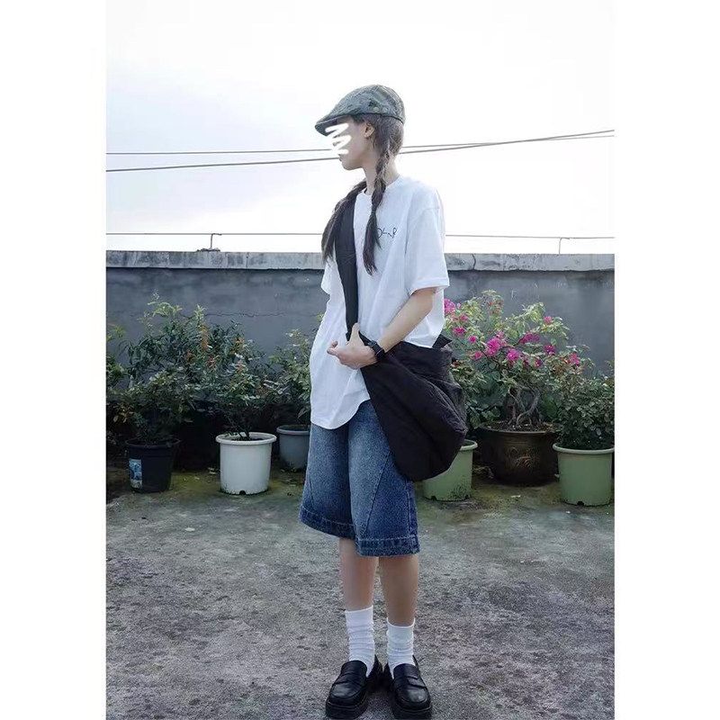 Celana Pendek Denim Wanita Uku - Fly Line ulasan dan harga