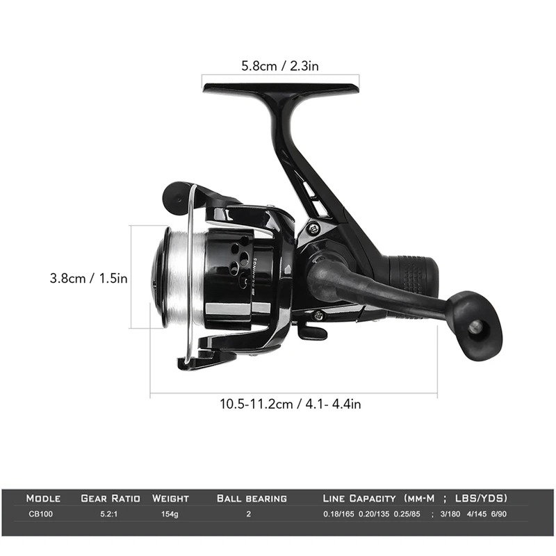 BRAVMAK 2.1/ 2.3 m Joran Panci - Fishing Line Spooler ulasan dan harga