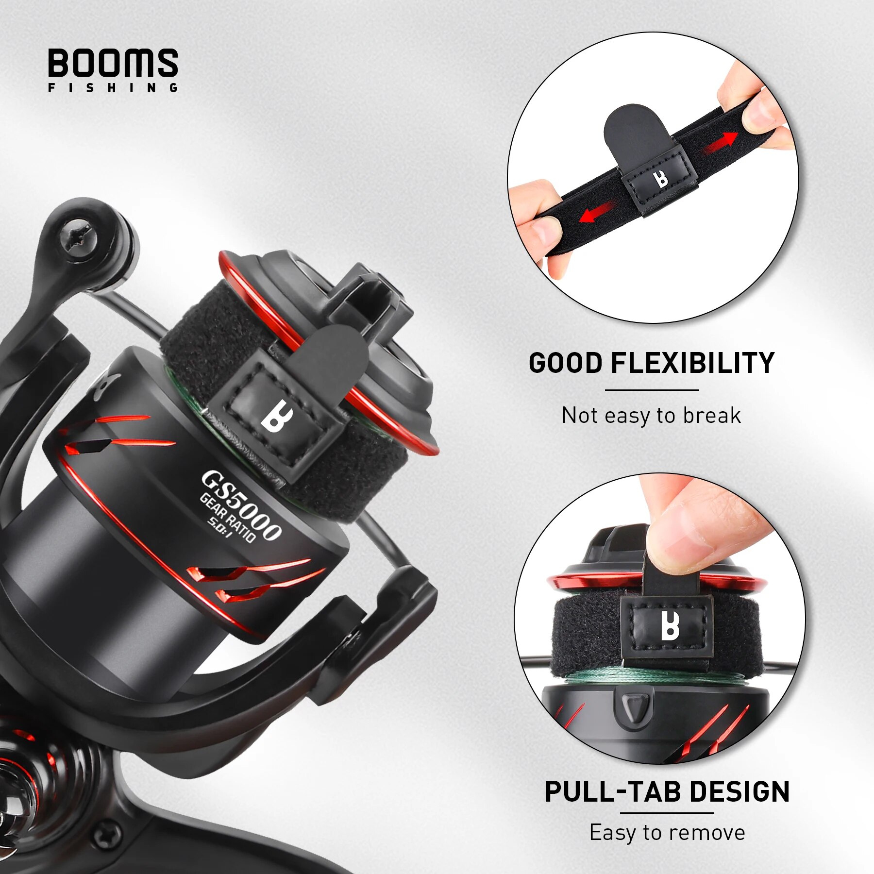 Kumparan pancing Booms 1 4 bua - Fishing Line Spool ulasan dan harga